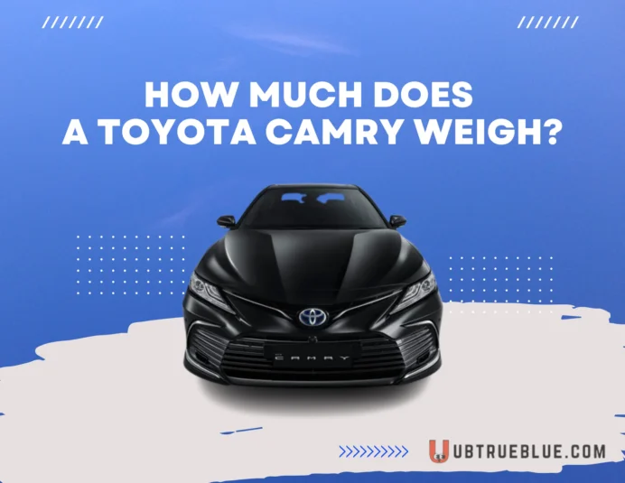 How Much Does a Toyota Camry Weigh on UbTrueBlue 