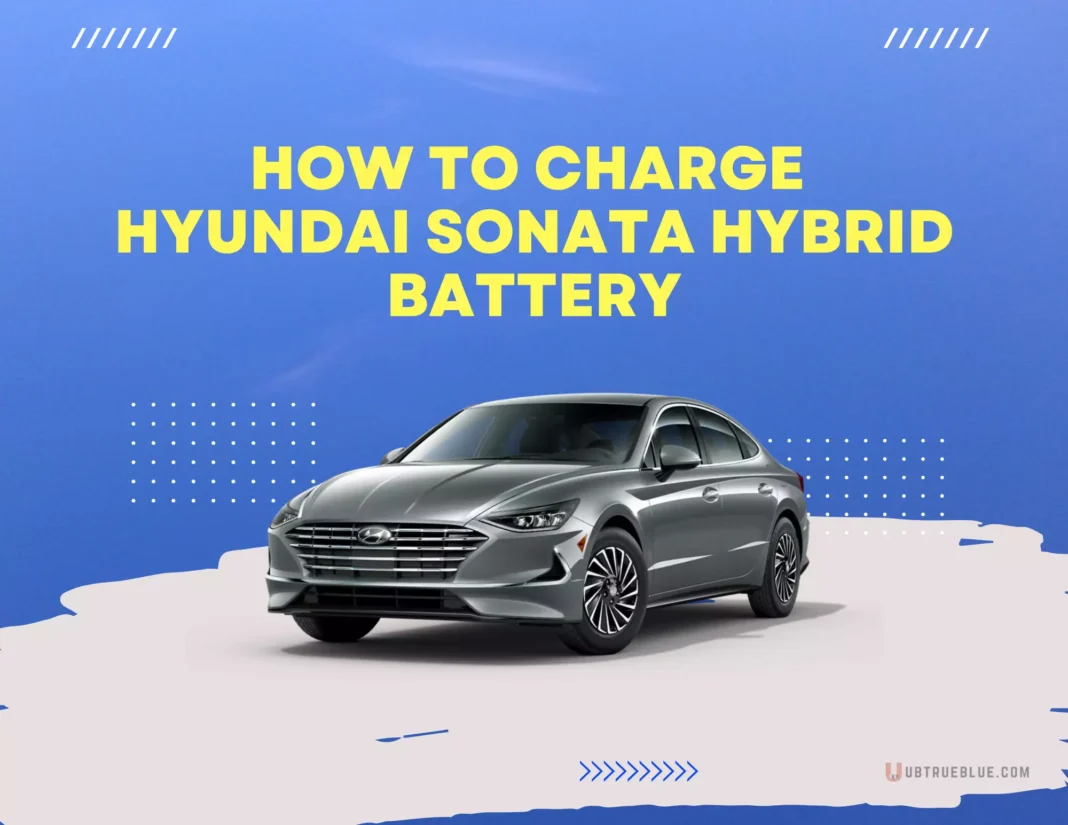 Charge Hyundai Sonata Hybrid Battery Ubtrueblue Automotive Battery? A Comprehensive Guide Eco-friendly Driving Energy Efficiency Technology Charging  Large