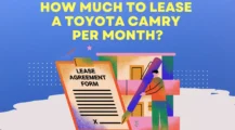 Lease a Toyota Camry Per Month UbTrueBlue Autos & Vehicles Lease Toyota Camry: The Monthly Rates & Deals