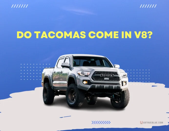 Toyota Tacomas v8 Engine UbTrueBlue 